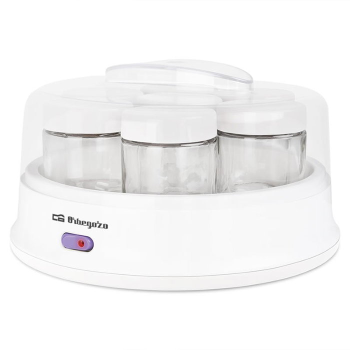 Orbegozo YU 2350 Yogurtera de 7 vasos Orbegozo YU 2350 Yogurtera de 7 vasos